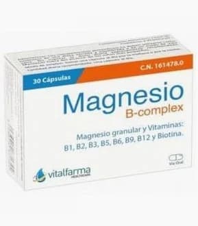 Imagen de Vitalfarma Magnesio B Complex 30 Cápsulas