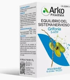Imagen de Arkocapsulas Griffonia 5-Htp 45 Cápsulas