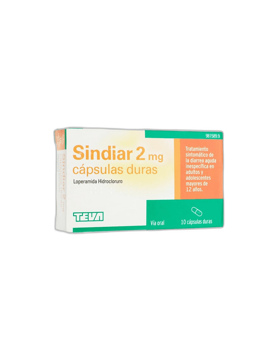 Imagen 3 de SINDIAR 2 mg 10 CAPSULAS