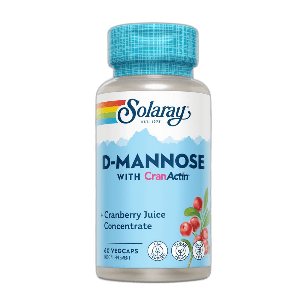 Imagen de SOLARAY D-MANNOSE 60 VEGCAPS
