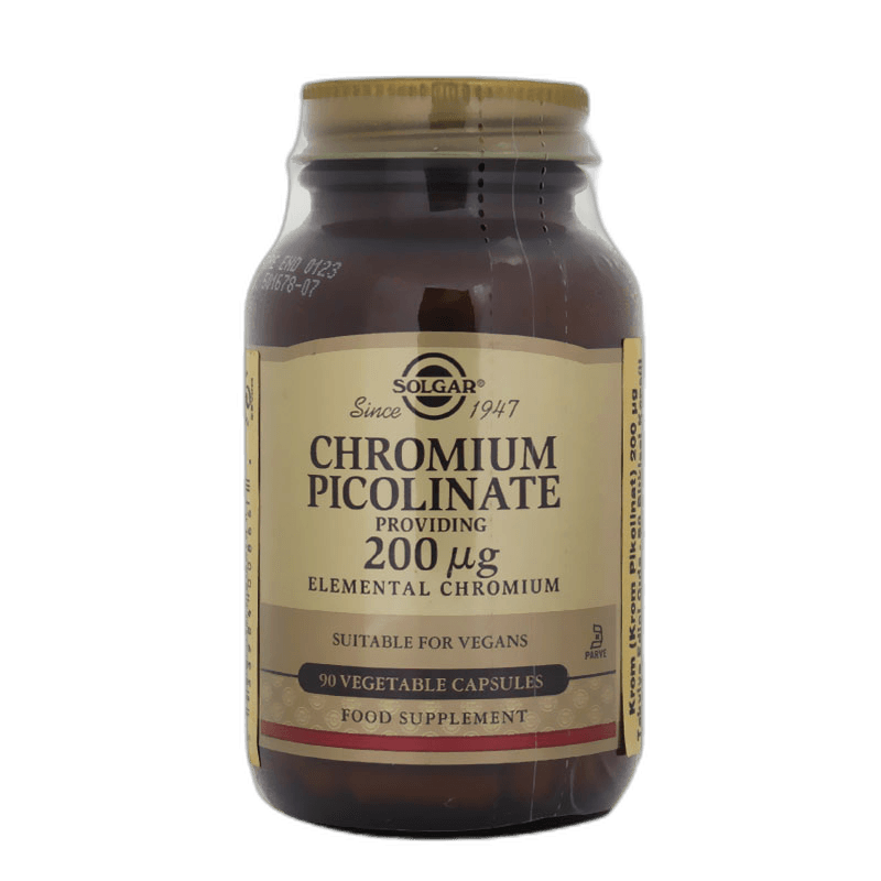 Imagen 3 de SOLGAR CHROMIUM PICOLINATE 90 TABLETAS