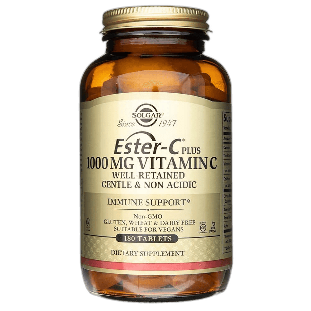Imagen 2 de SOLGAR ESTER C PLUS 1000 MG 180 TABLETAS