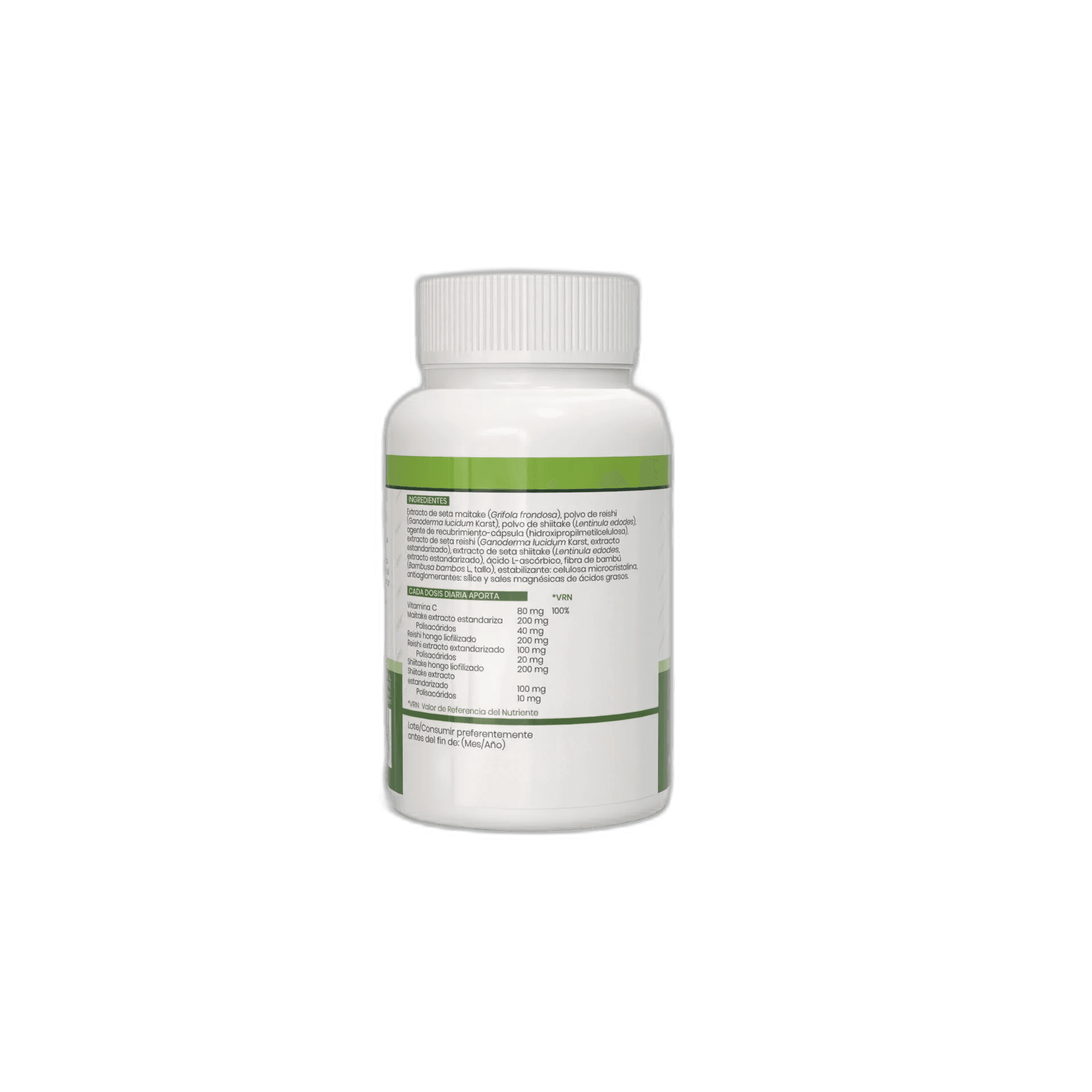 Imagen 2 de SOTYA REISHI SHIITAKE MAITAKE 60 CAPSULAS