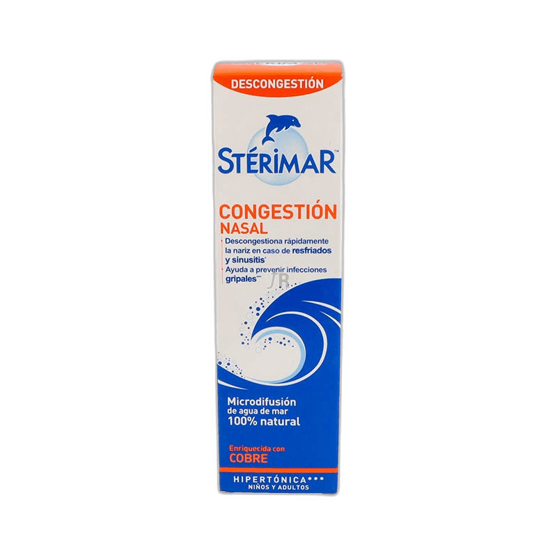 Imagen 3 de STERIMAR CONGESTION NASAL 1 SPRAY 100 ML