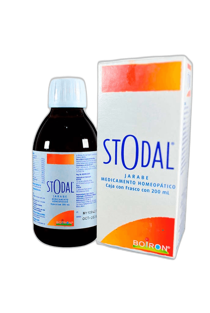 Imagen 2 de STODAL JARABE 200 ML. BOIRON