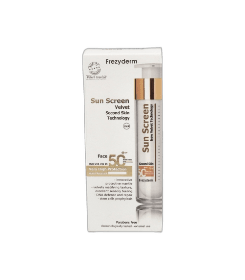 Imagen 2 de SUN SCREEN VELVET FACE SPF50 50 ML