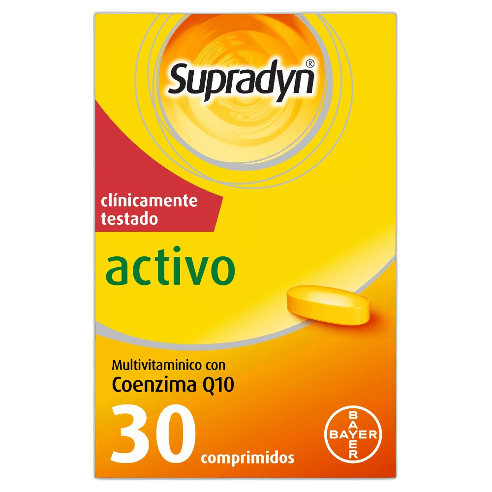 Imagen de SUPRADYN ACTIVO COQ10 30 COMPRIMIDOS