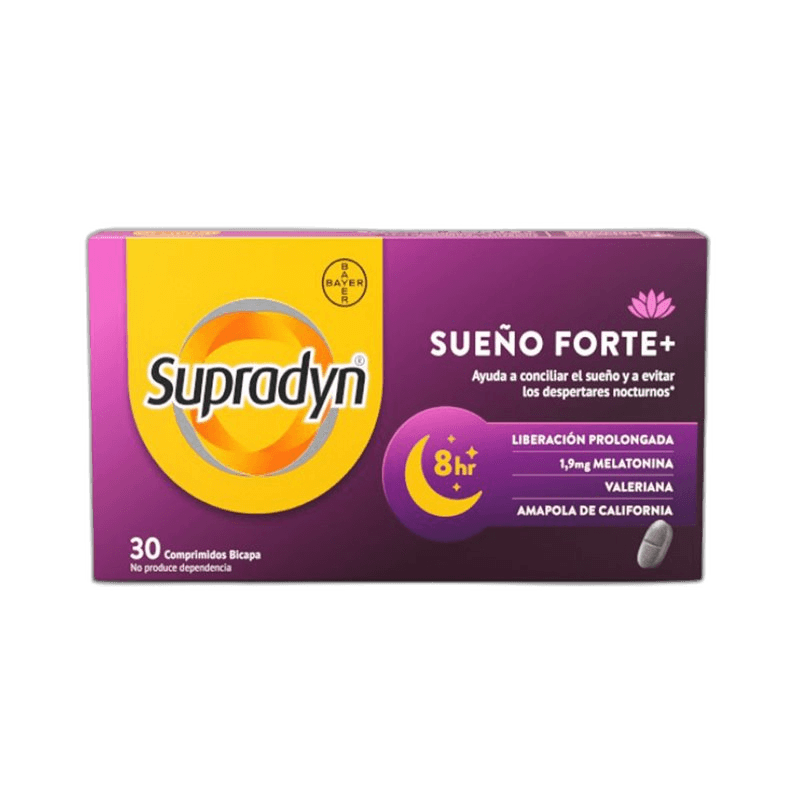 Imagen de SUPRADYN SUEÑO FORTE+ 30 COMPRIMIDOS