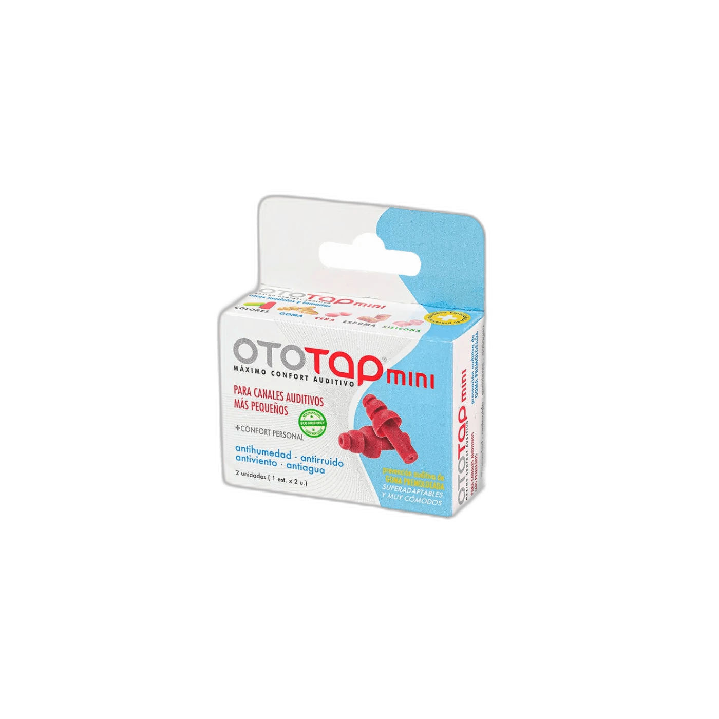 Imagen 2 de TAPONES OIDO OTOTAP GOMA PREMOD MINI 2U