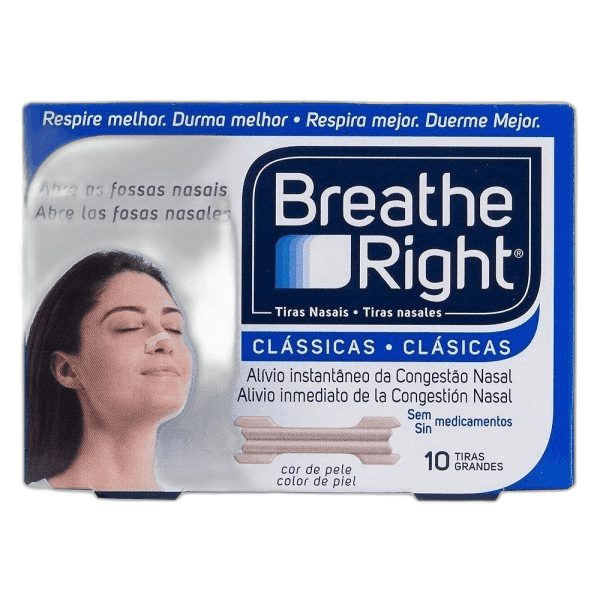 Imagen de TIRA NASAL BREATHE RIGHT GRANDE 10 UN