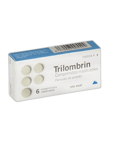 Imagen de TRILOMBRIN 250 mg 6 COMPRIMIDOS MASTICABLES