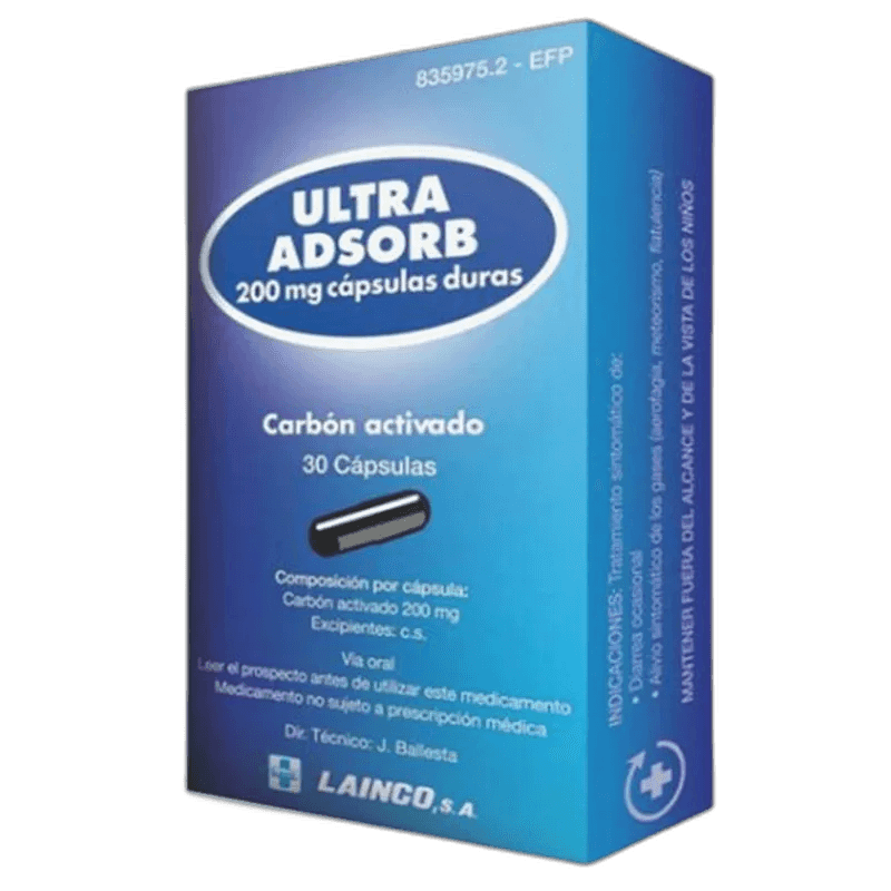 Imagen de ULTRA ADSORB 200 mg 30 CAPSULAS