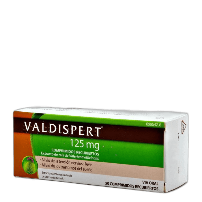 Imagen 3 de VALDISPERT 125 mg 50 COMPRIMIDOS RECUBIERTOS