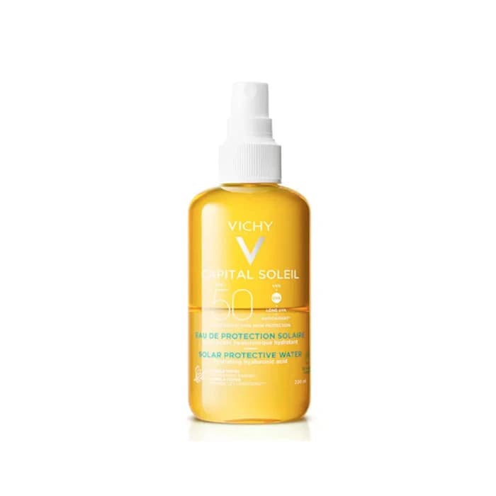 Imagen 2 de Vichy Capital Soleil Agua de Protección Solar Hidratante Spf50+ 200 Ml