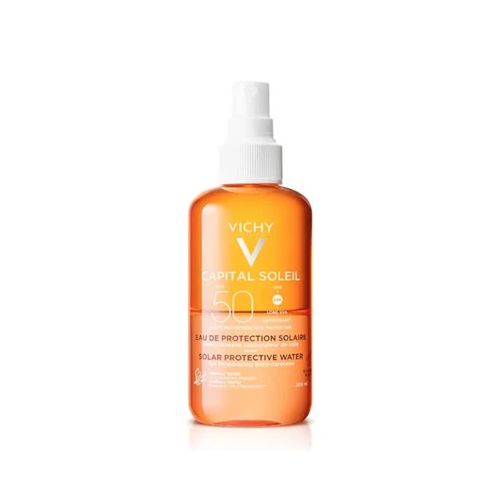 Imagen de Vichy Capital Soleil Agua De Protección Solar Luminosidad Spf50+ 200 Ml