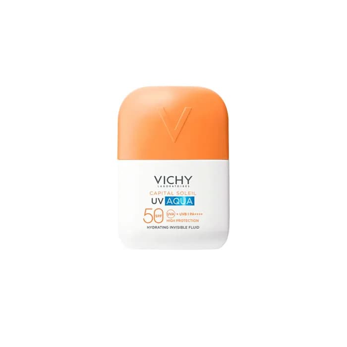 Imagen 2 de Vichy Capital Soleil Uv Aqua Fluido Hidratante Invisible Spf50+ 50 Ml