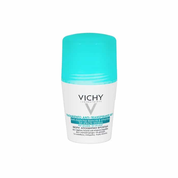Imagen de Vichy Desodorante Antitranspirante Antimanchas 48h 50 Ml