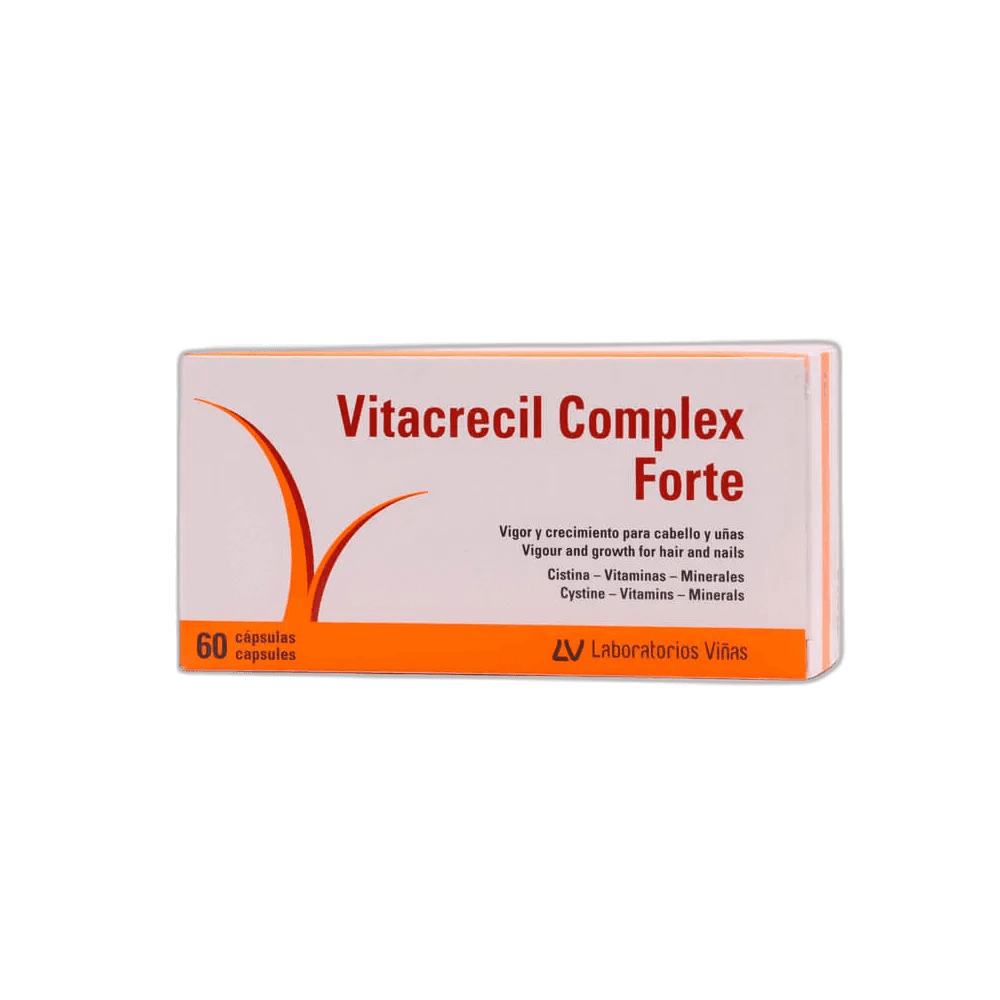Imagen 2 de VITACRECIL COMPLEX FORTE 60 CAPSULAS
