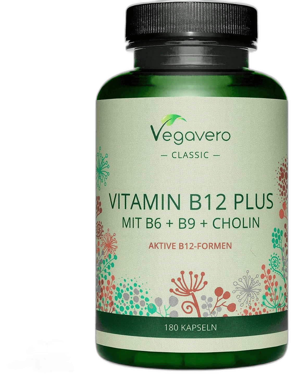 Imagen de VITAMINA B12 PLUS VEGAVERO 180 CAPSULAS