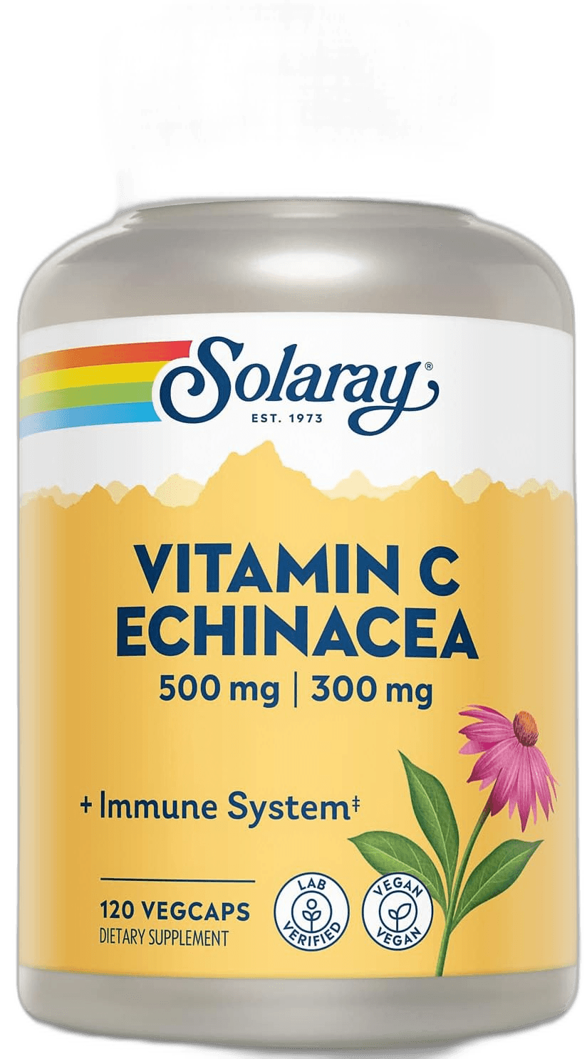 Imagen de VITAMINA C + ECHINACEA SOLARAY