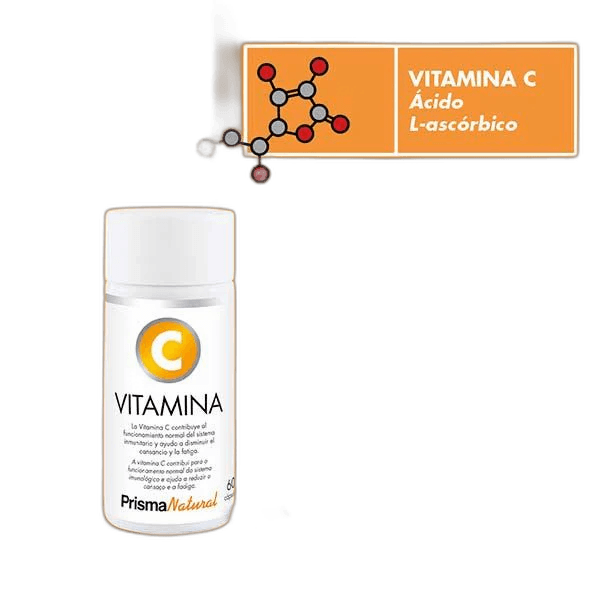 Imagen 2 de VITAMINA C PRISMA NATURAL 60 CAPSULAS