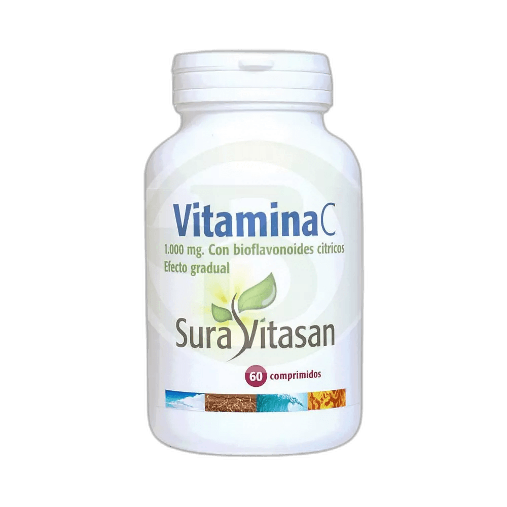 Imagen 2 de VITAMINA C SURAVITASAN 60 COMPRIMIDOS