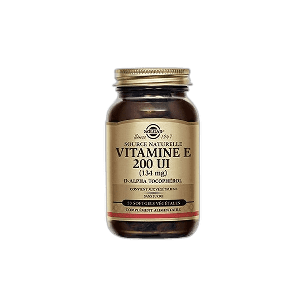 Imagen de VITAMINA E 134 MG 200 UI SOLGAR 50 PERLAS
