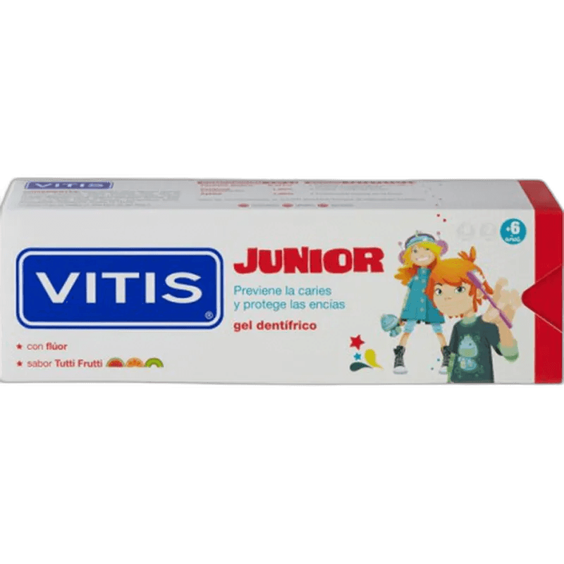 Imagen 3 de VITIS JUNIOR GEL DENTIFRICO 75 ML