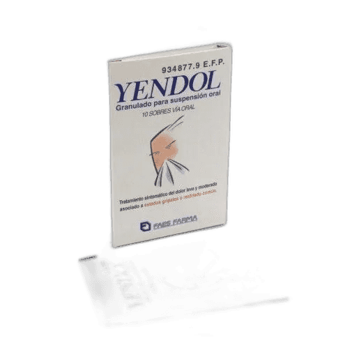 Imagen de YENDOL 10 SOBRES GRANULADO PARA SUSPENSION ORAL
