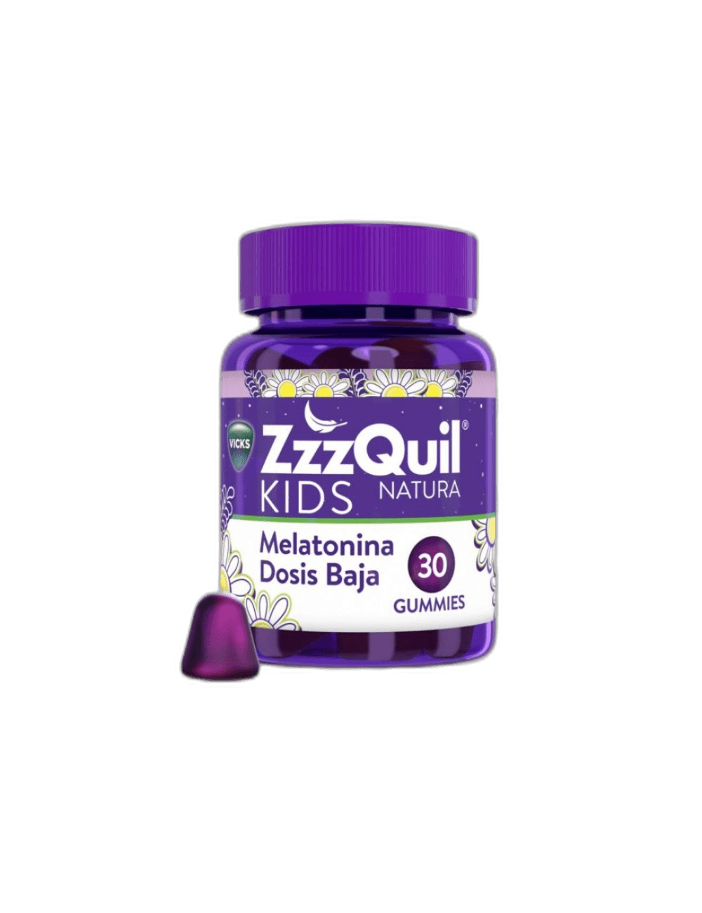 Imagen de Zzzquil Sueño Melatonina Niños 3+ 30 Gummies
